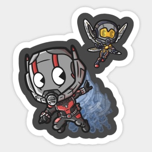 The tiny duo! Sticker